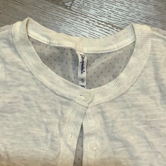 AEROPOSTALE Size M Ladies Summer Sweater - Vanilla colour. Worn twice. - Picture 3 of 7